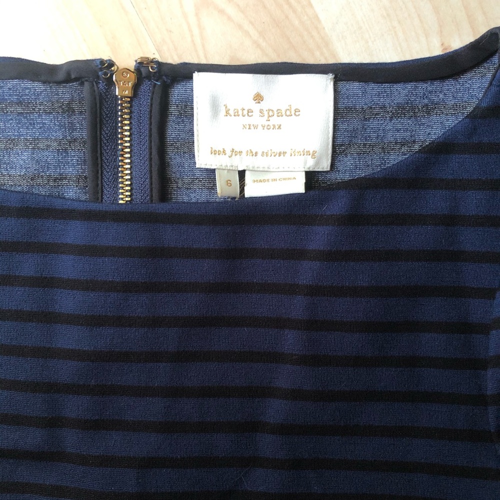 ♠️ Kate Spade Ruffle Bottom Dress ♠️ - Picture 3 of 4